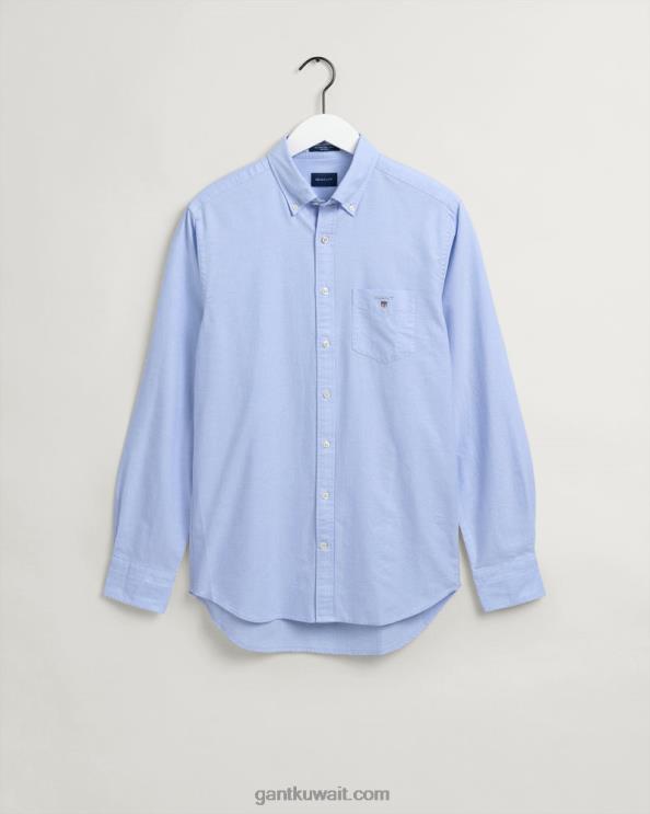 قميص أكسفورد عادي كابري الأزرق GANT رجال ZHL2Z25