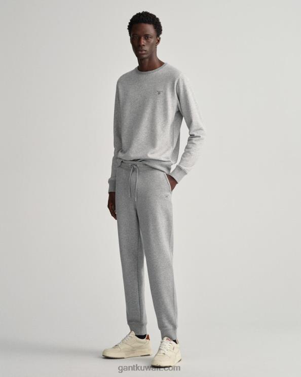 بنطال رياضي أصلي مزيج الرمادي GANT رجال ZHL2Z275