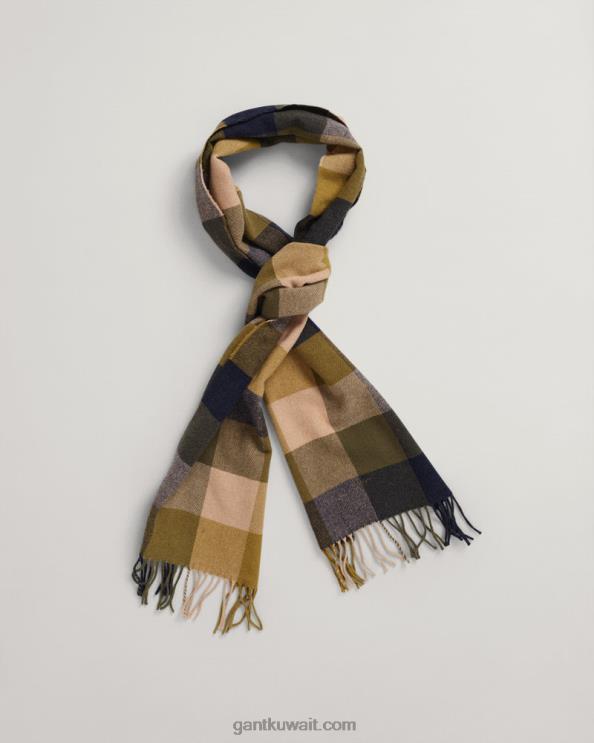 وشاح متعدد الشيكات كمثرى الخريف GANT رجال ZHL2Z571