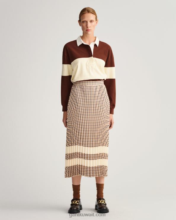 فحص تنورة مطوي توفي بيج GANT نحيف ZHL2Z651