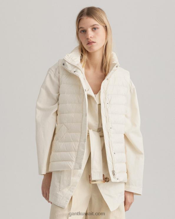 ضوء أسفل جيليه كريم GANT نحيف ZHL2Z756