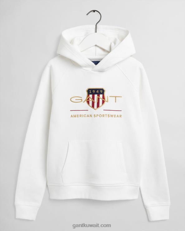 المراهقين أرشيف درع هوديي قشر البيض GANT شباب ZHL2Z842