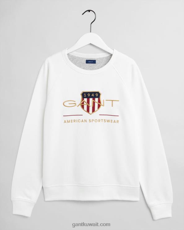 المراهقين أرشيف درع طاقم الرقبة البلوز قشر البيض GANT شباب ZHL2Z844