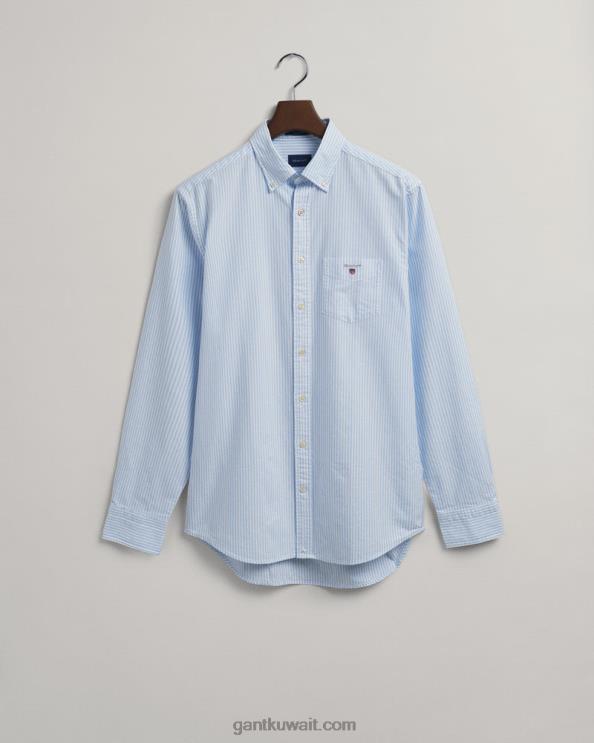 قميص أكسفورد مصرفي عادي كابري الأزرق GANT رجال ZHL2Z85