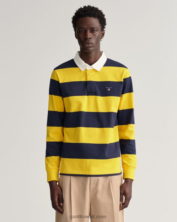 rugger الثقيلة شريط ضوء الشمس الأصفر GANT رجال ZHL2Z219