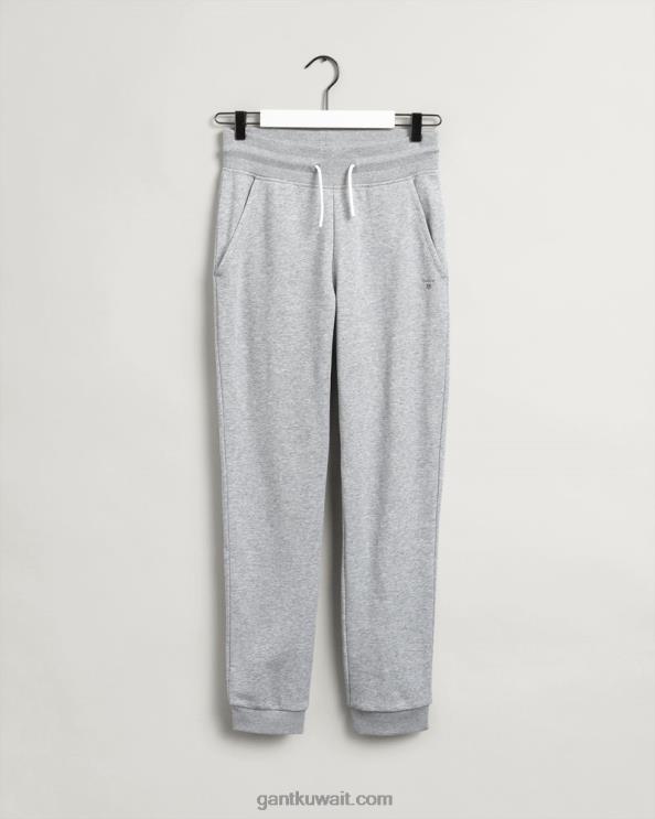 المراهقين sweatpants الأصلي مزيج رمادي فاتح GANT شباب ZHL2Z826